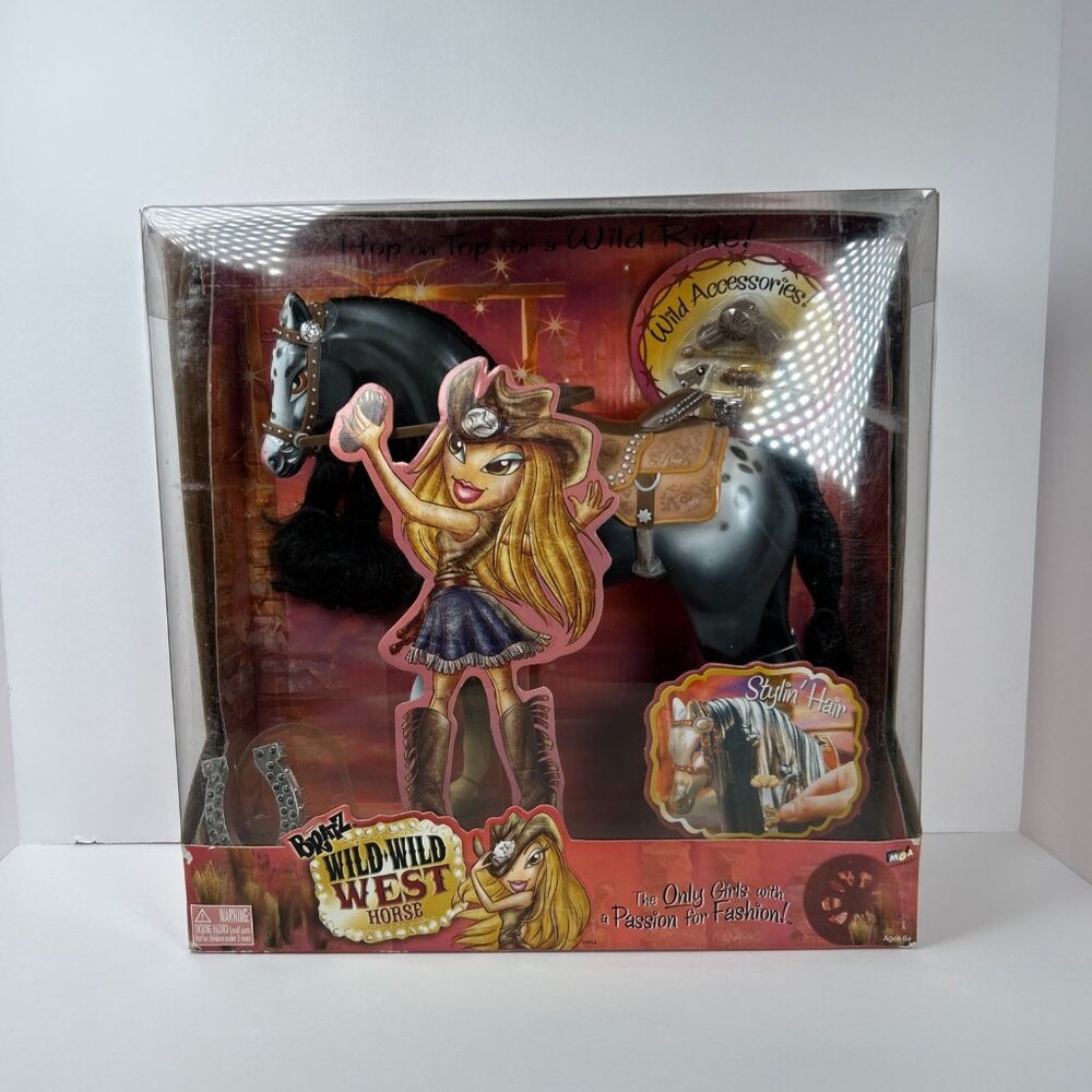 Vintage Bratz Wild Wild West Horse Collectable RARE Girls Toy New In Box READ